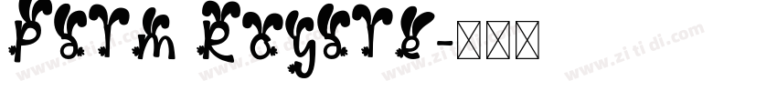 Palm Royale字体转换